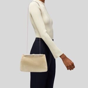 Vintage JUDITH LEIBER Leather Clutch Bag